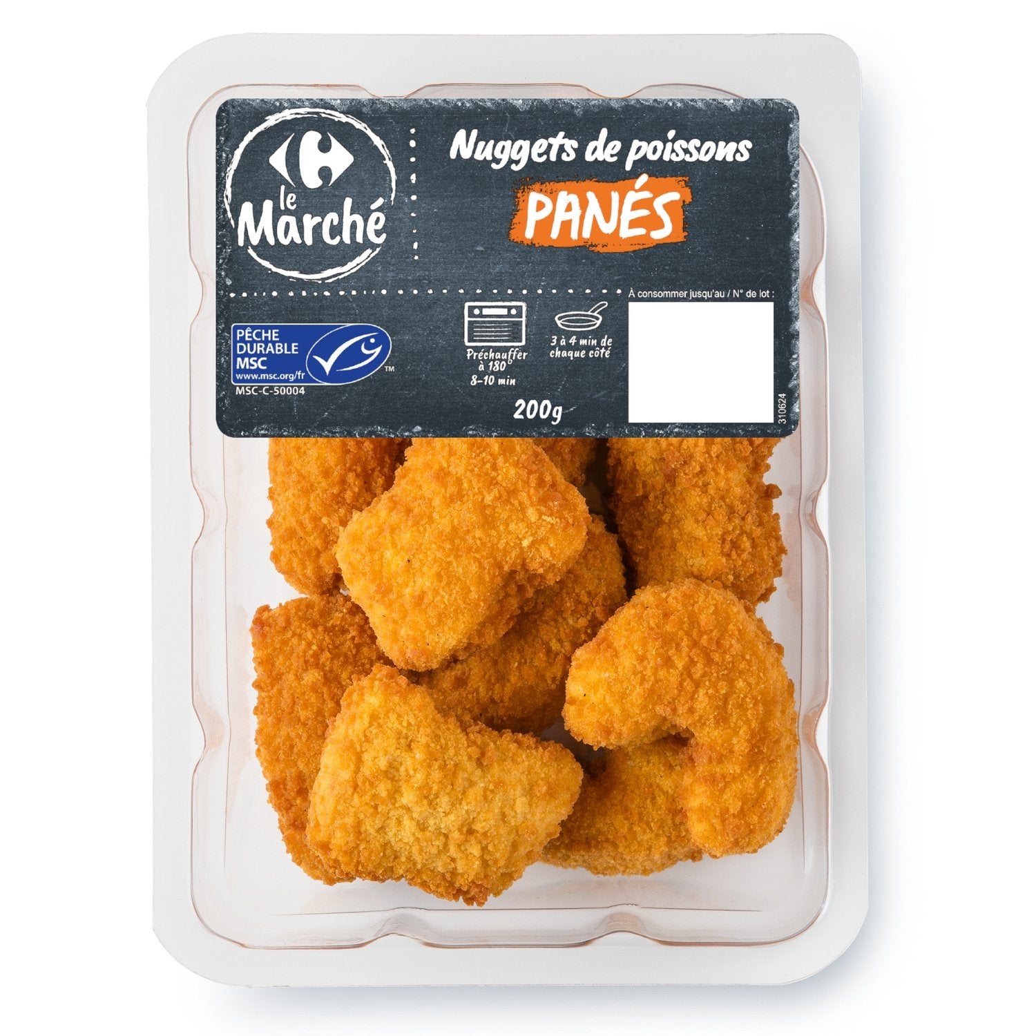 Nuggets Poisson CARREFOUR LE MARCHE - 200g