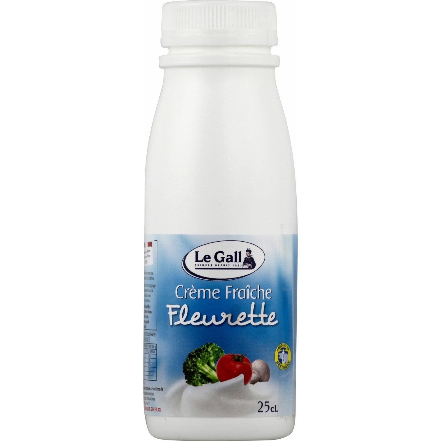 Crème Fraîche Fleurette LE GALL - bouteille de 25 CL