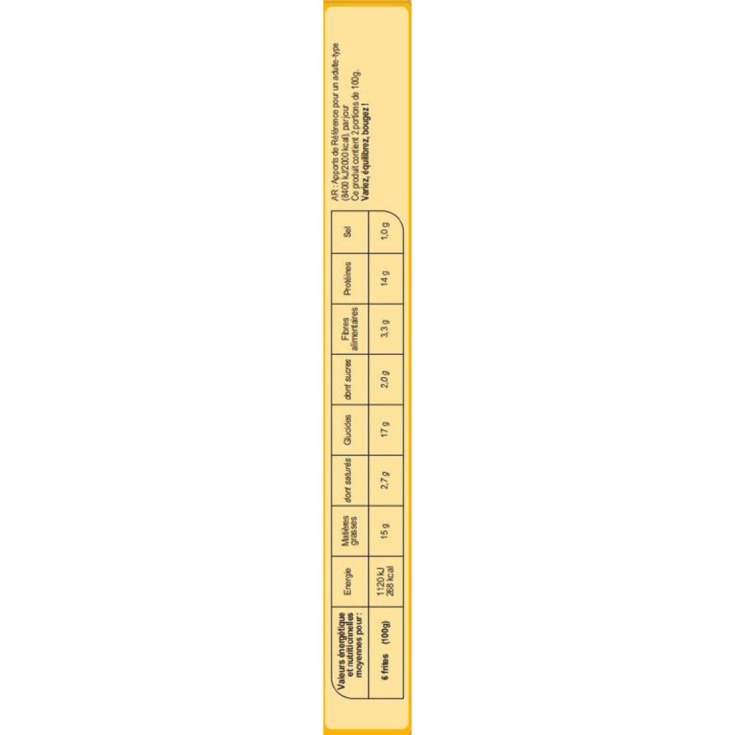 Poulet panés sticks CARREFOUR CLASSIC - 200g