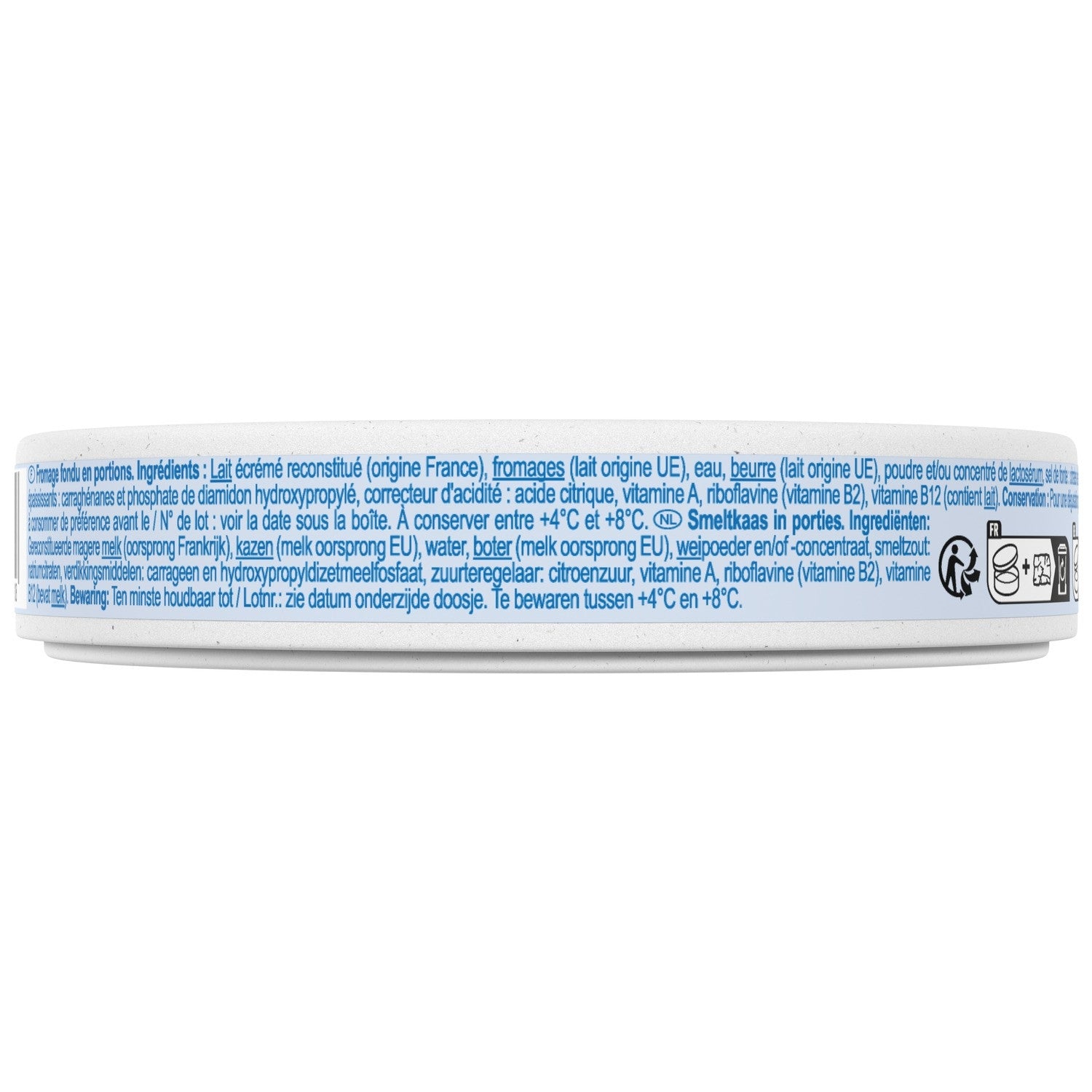 Fromage triangle fondant CARREFOUR CLASSIC - La boite de 8 - 140 G