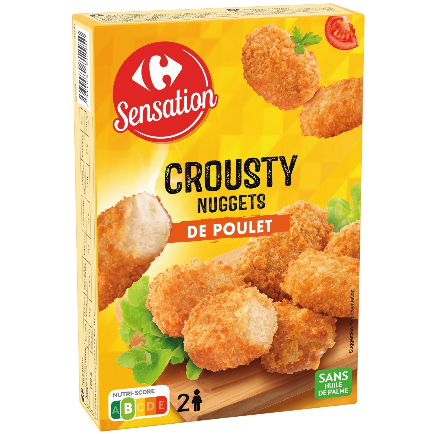 Nuggets de poulet CARREFOUR SENSATION - 200g