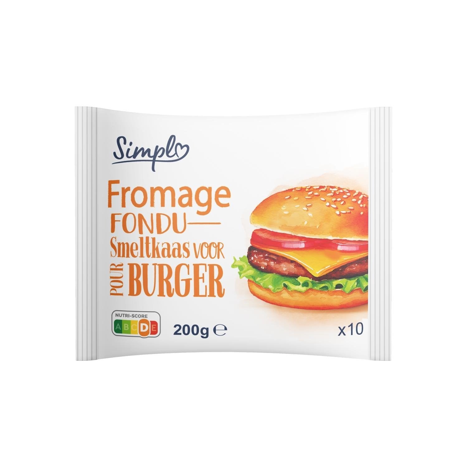Fromage En Tranches Burger SIMPL - 200 G