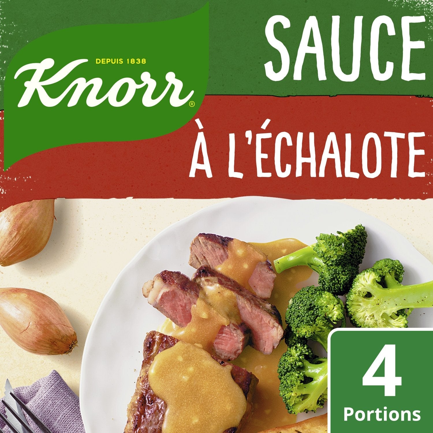 Sauce déshydratée à l'échalote KNORR 33 g