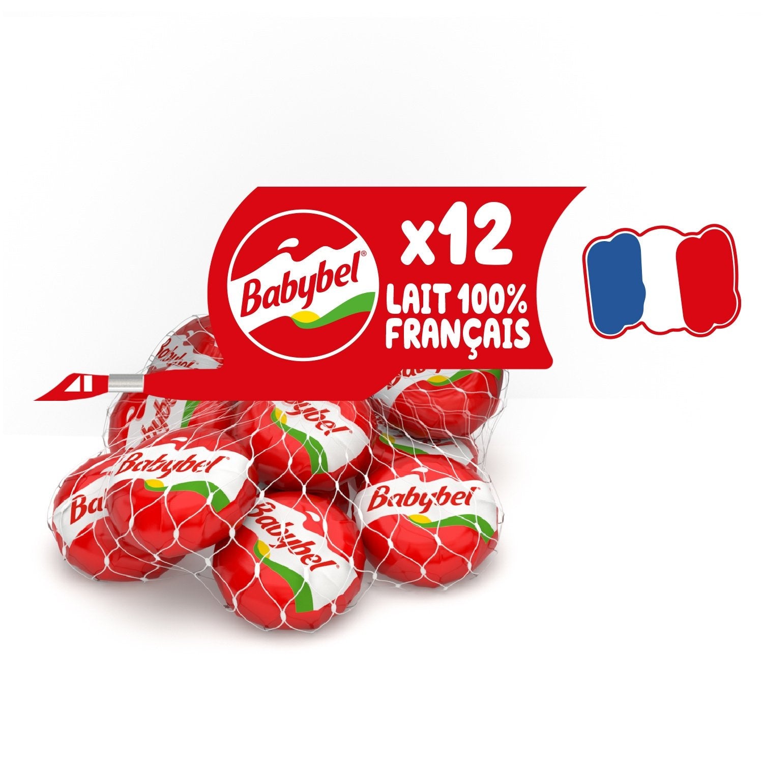Fromage Enfant Goûter Mini BABYBEL filet de 12 portions - 254g