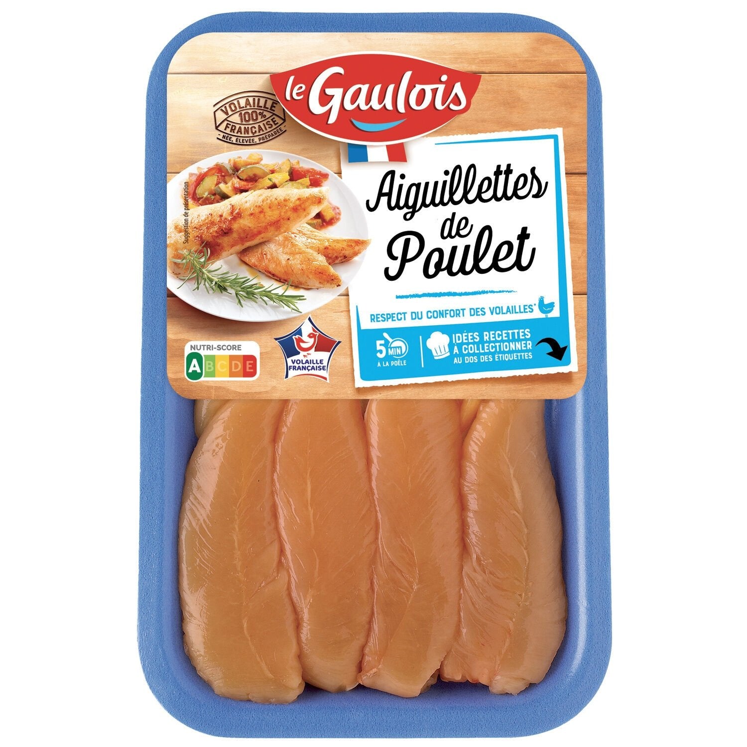 Aiguillettes de poulet jaune LE GAULOIS - 210 g