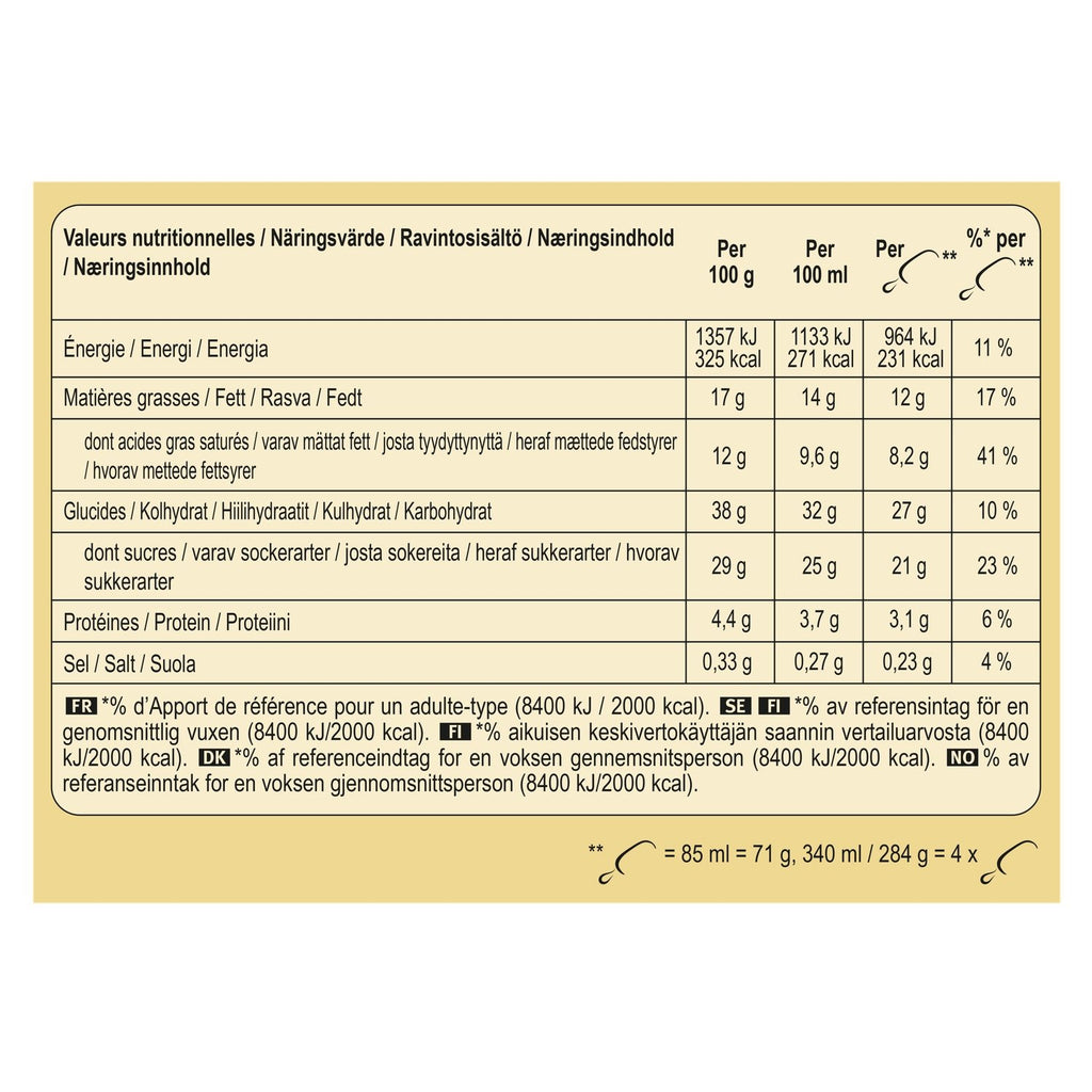 Glace Bâtonnet Double Gold Caramel Billionaire MAGNUM - la boite de 4 bâtonnets de 284 g