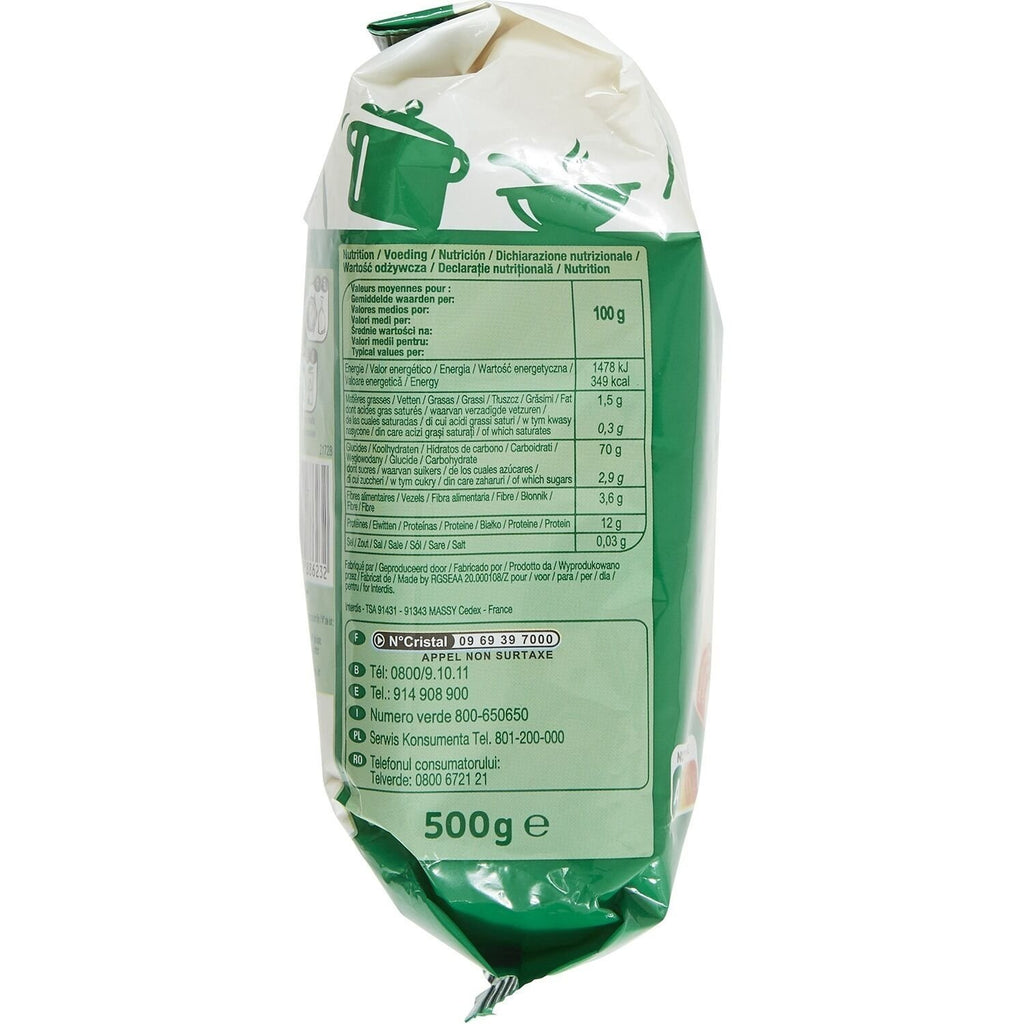 Pâtes coquillettes 3 minutes CARREFOUR CLASSIC - le paquet de 500 G