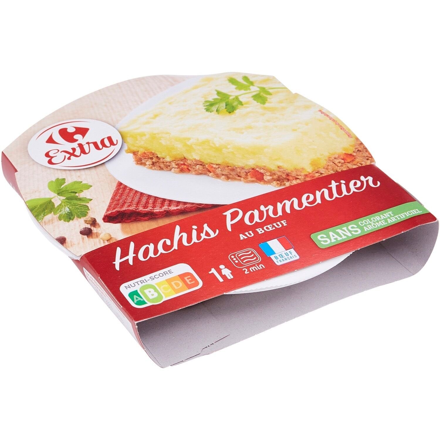 Plat cuisiné hachis parmentier bœuf CARREFOUREXTRA 300g