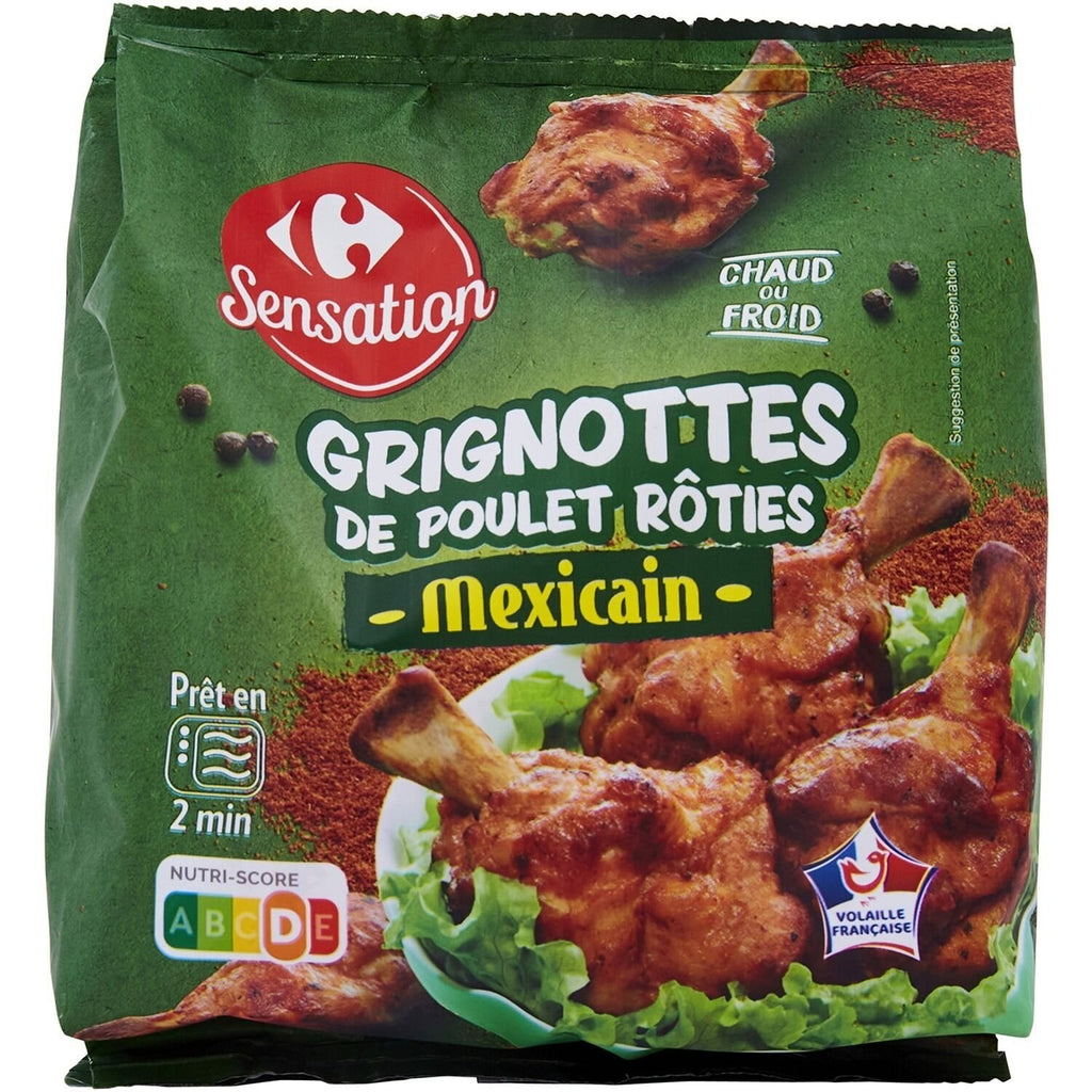 Grignottes de poulet rôties mexicain CARREFOUR SENSATION - 250g