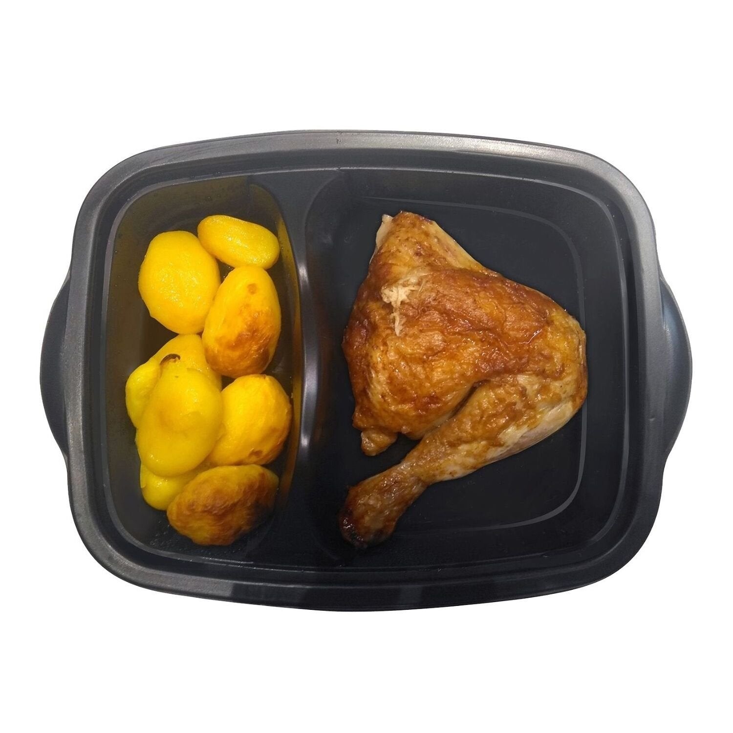 Plat cuisiné Quart de poulet rôti et Pommes de terre