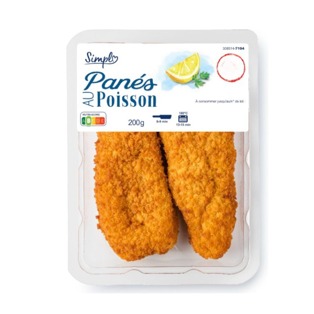 Panés au poisson SIMPL - 200g