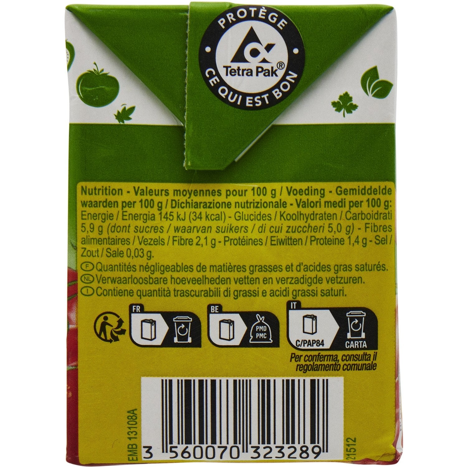 Purée de tomates CARREFOUR 500 g