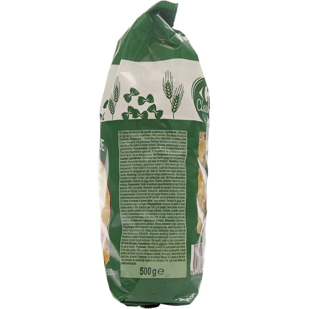 Pâtes farfalle CARREFOUR CLASSIC 500g