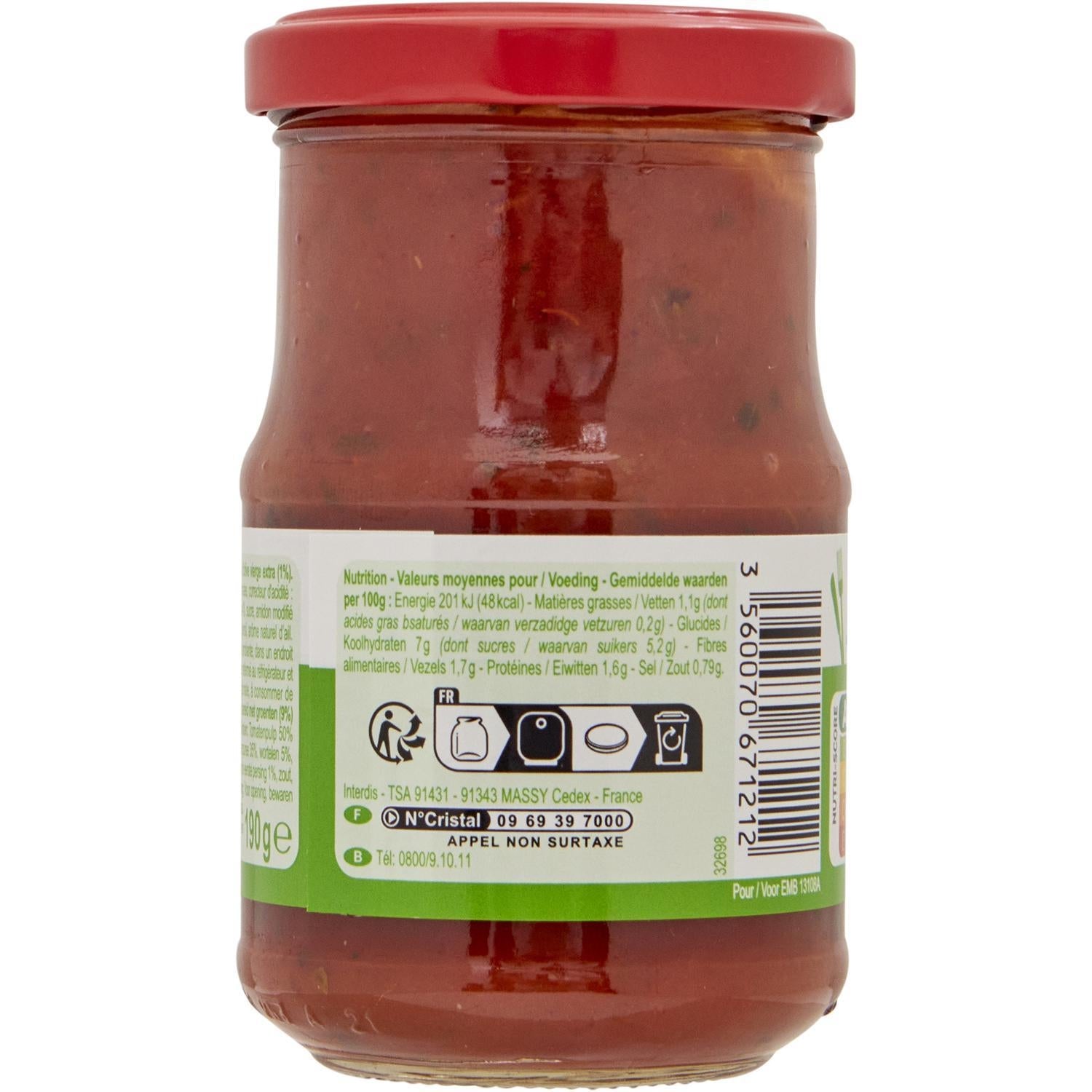 Sauce provençale CARREFOUR CLASSIC 190g