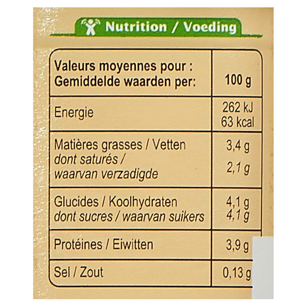 Yaourts nature Bio CARREFOUR BIO - Les 4 pots de 125 G