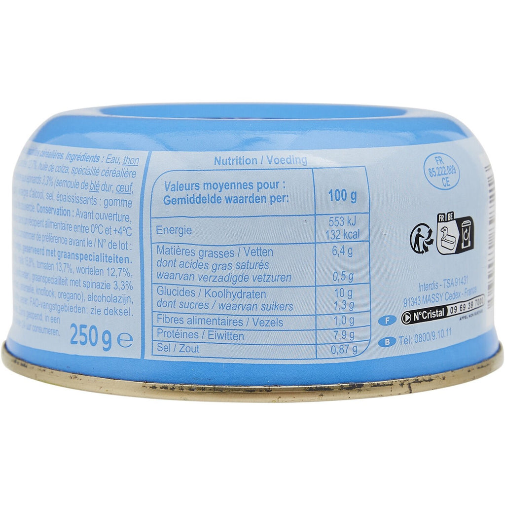 Salade au thon italienne CARREFOUR 250 g