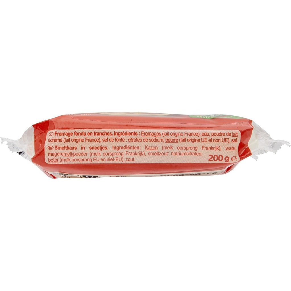 Fromage croque-monsieur nature CARREFOUR CLASSIC - paquet de 10 tranches - 200 G