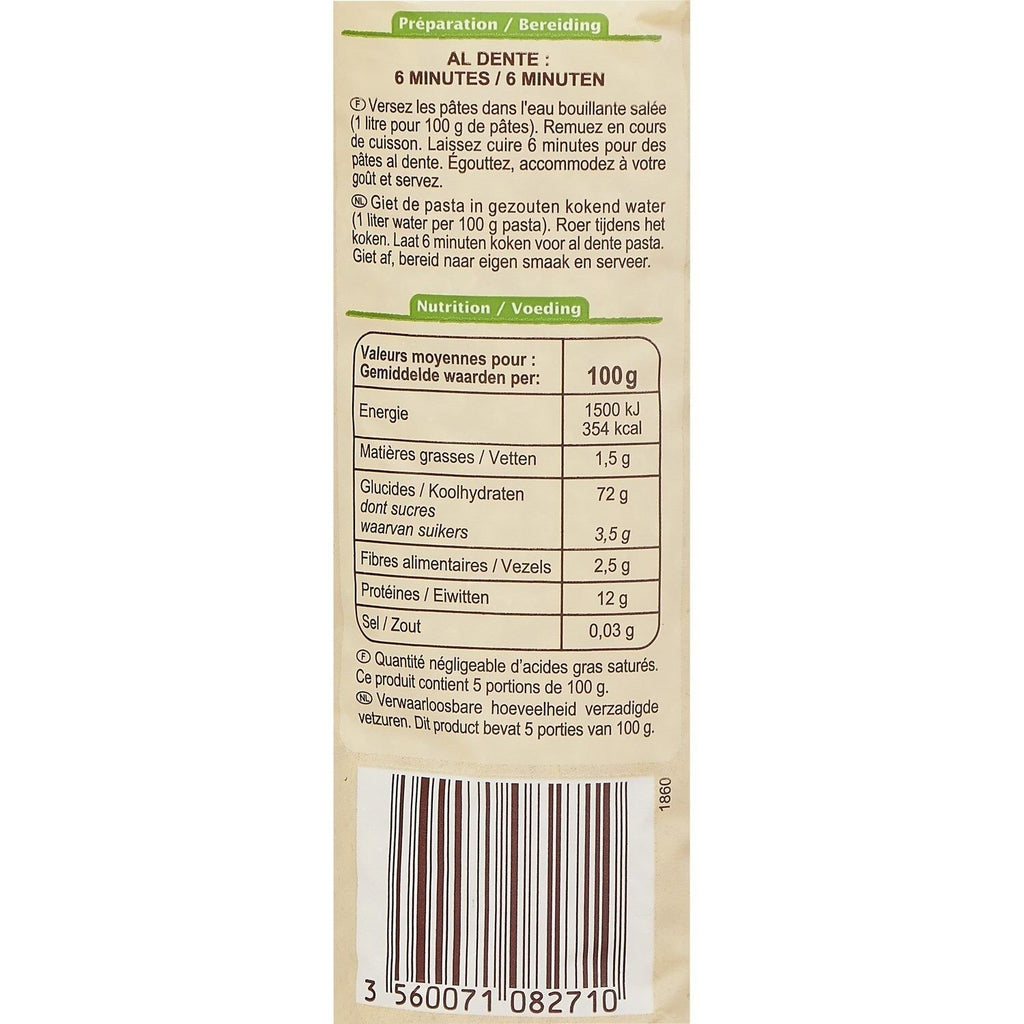 Pâtes coquillettes bio CARREFOUR BIO 500g
