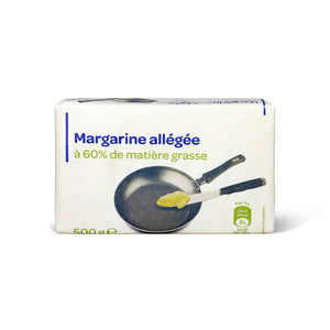 Margarine Allégée 60% Mat.Gr - plaquette de 500 G