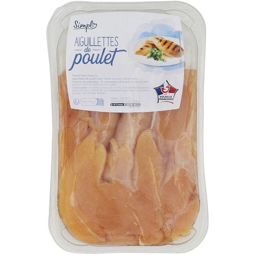 Aiguillettes de poulet SIMPL la barquette de 400g