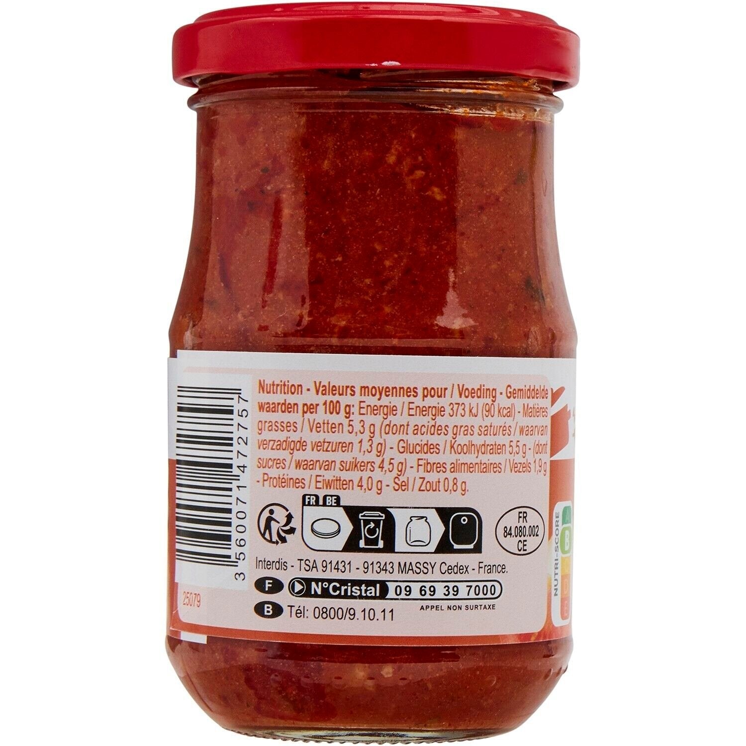 Sauce bolognaise CARREFOUR CLASSIC  190g