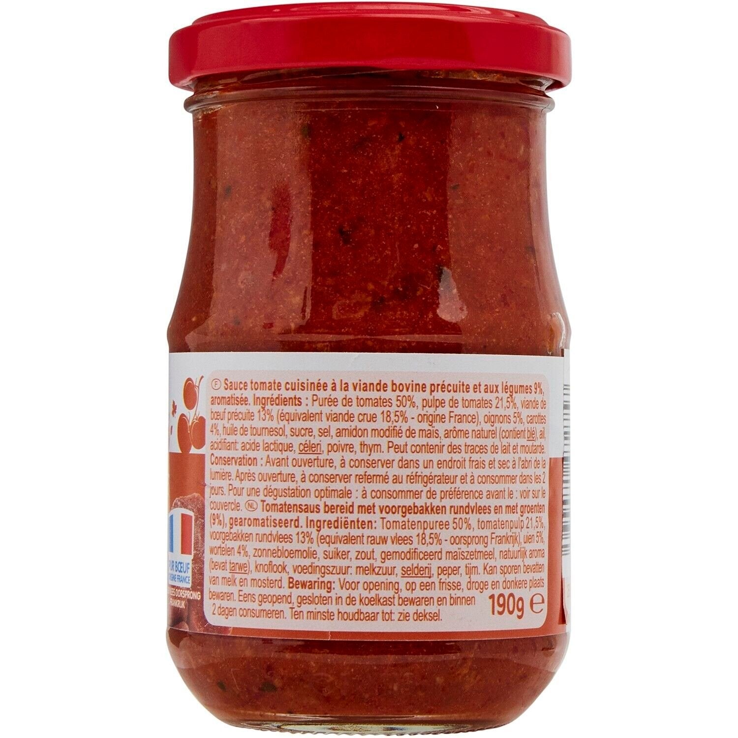 Sauce bolognaise CARREFOUR CLASSIC  190g