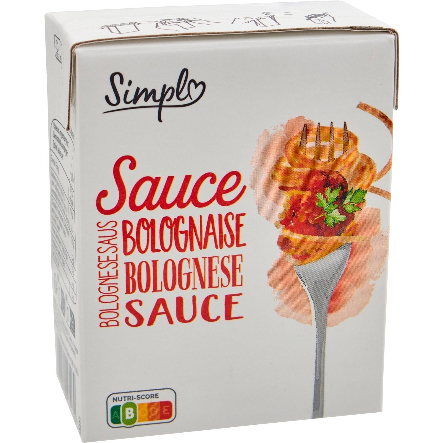 Sauce bolognaise SIMPL - le pot de 390 G