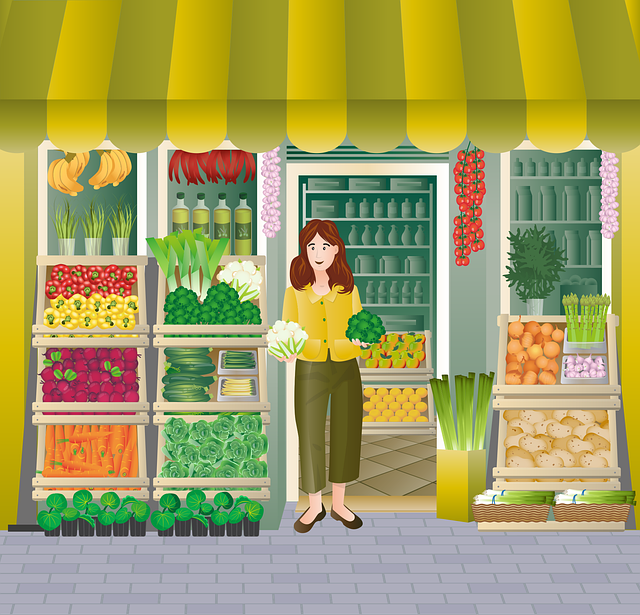 Courses alimentaires à 200 €